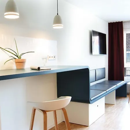 公寓式酒店 Seeger Living Premium Downtown 卡尔斯鲁厄